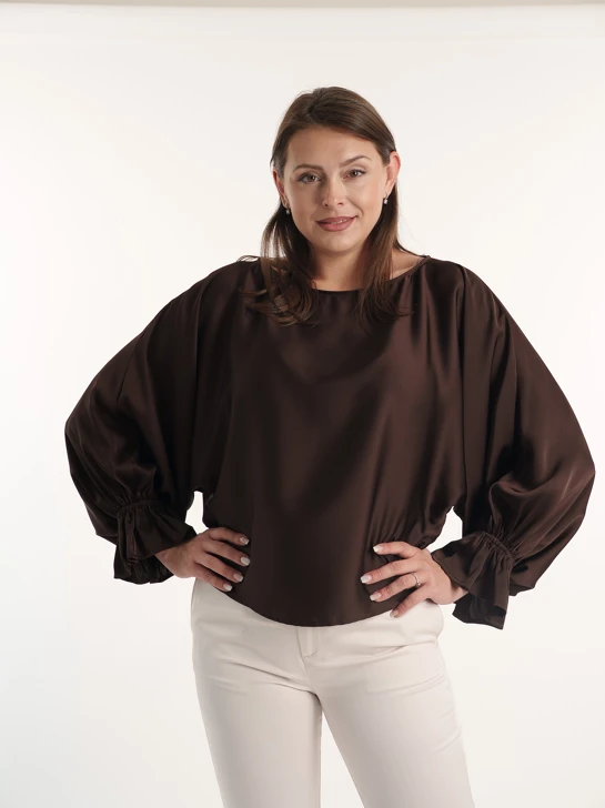VERA MONT dámska blúzka, hnedá