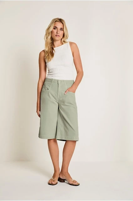 PARAMI NOLA dámske šortky light olive