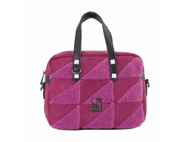 Kabelka Pepe Moll Triangle Fuchsia