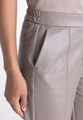 TUZZI ESSENTIALS  dámske  nohavice Taupe (1)