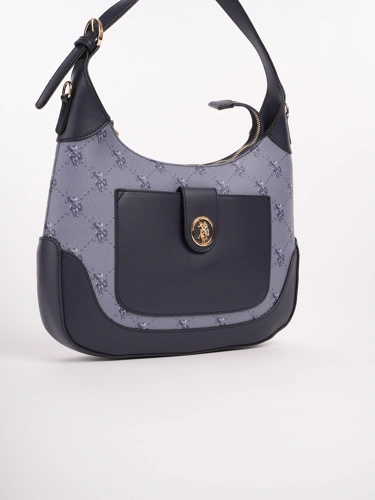 Kabelka U.S. Polo Hampton pocket blue (1)