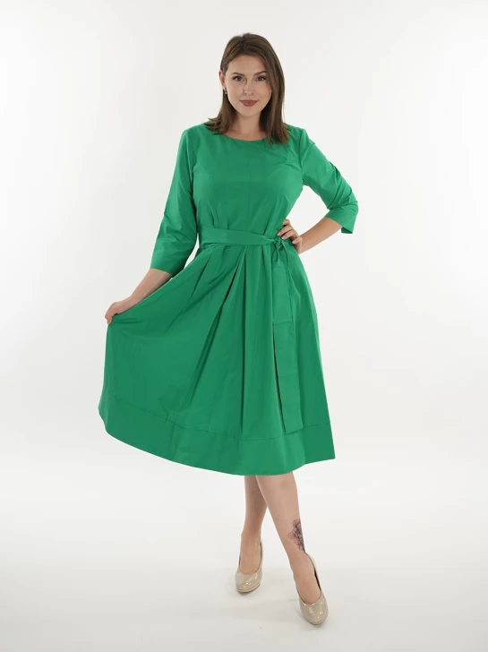 ANITA DESIGN dámske šaty zelené