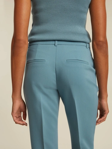 Nohavice Beaumont sivomodré ALIX PANTS (3)
