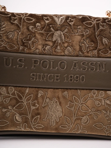 US POLO canyonflap dámska kabelka zelená (4)